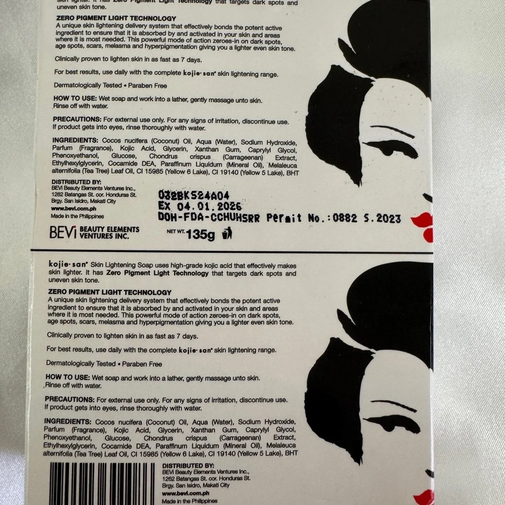 Kojie San Skin Lightening Twin Pack Soap - 135 grams